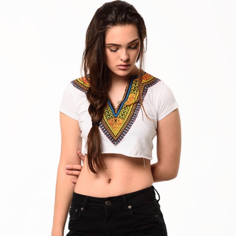 Tribal Crop Top